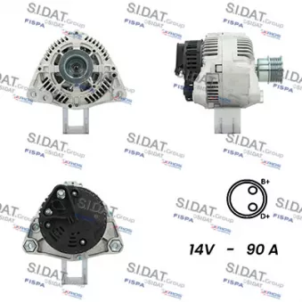 Alternateur SIDAT A12VA0381A2