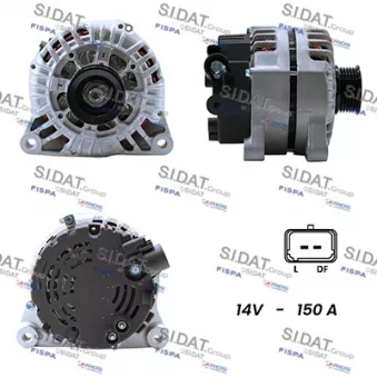 Alternateur SIDAT A12VA0390A2