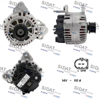 Alternateur SIDAT A12VA0400