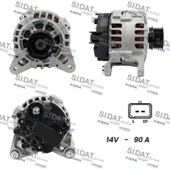 Alternateur SIDAT A12VA0425A2