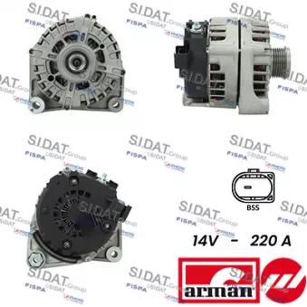 Alternateur SIDAT A12VA0514AS