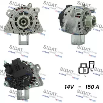 Alternateur SIDAT A12VA0678