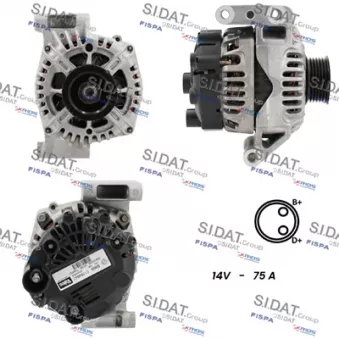 Alternateur SIDAT A12VA0919