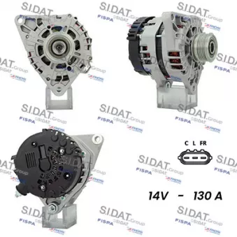 Alternateur SIDAT A12VA1129A2