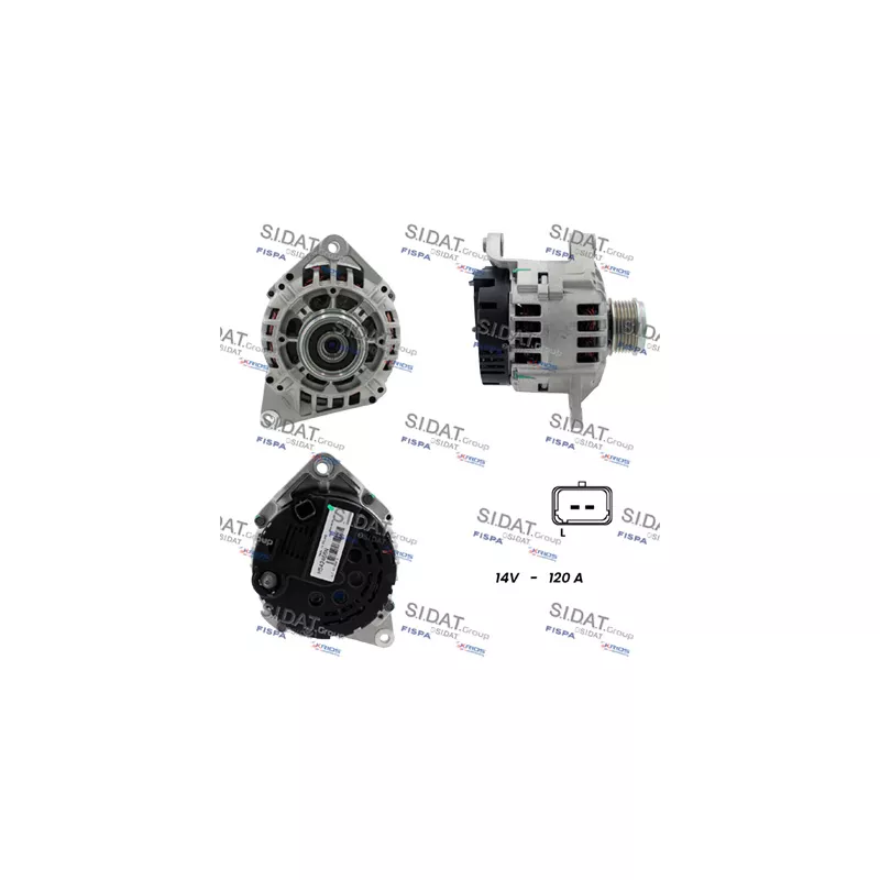 Alternateur SIDAT A12VA1170