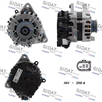 Alternateur SIDAT A12VA1328