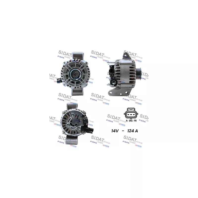 Alternateur SIDAT A12VS0088A2