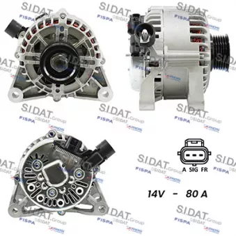 Alternateur SIDAT A12VS0152A2