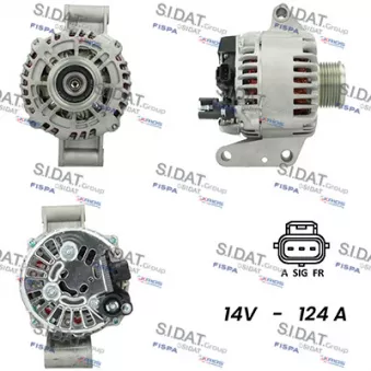 Alternateur SIDAT A12VS0338A2