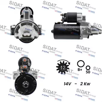 Démarreur SIDAT S12BH0004