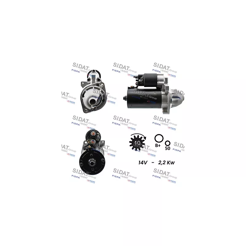 Démarreur SIDAT S12BH0010A2