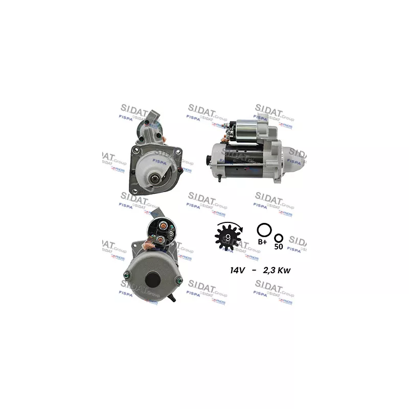 Démarreur SIDAT S12BH0016A2