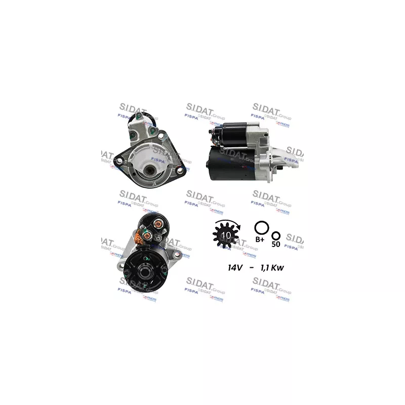 Démarreur SIDAT S12BH0022A2