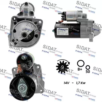 Démarreur SIDAT S12BH0030