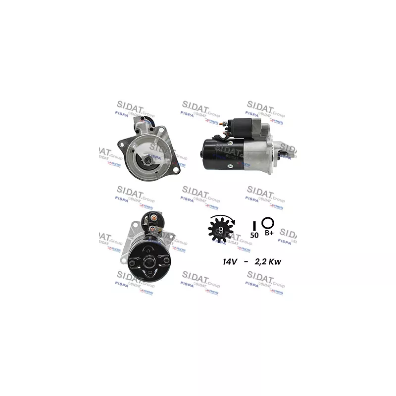 Démarreur SIDAT S12BH0045A2
