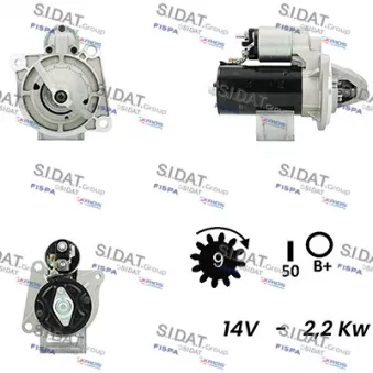 Démarreur SIDAT S12BH0046A2