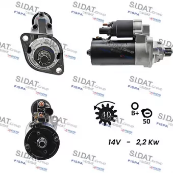Démarreur SIDAT S12BH0059