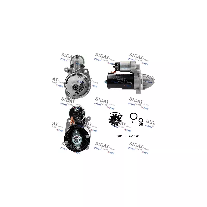 Démarreur SIDAT S12BH0060A2
