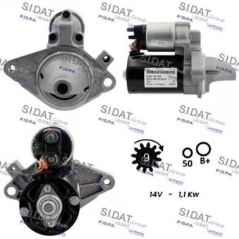 Démarreur SIDAT S12BH0067