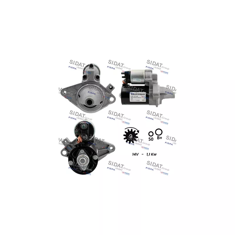 Démarreur SIDAT S12BH0067