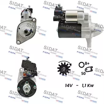 Démarreur SIDAT S12BH0069