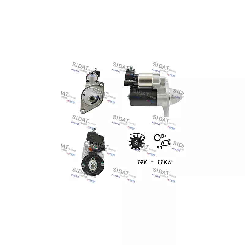 Démarreur SIDAT S12BH0069A2