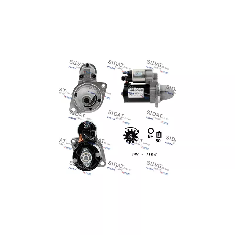 Démarreur SIDAT S12BH0070A2