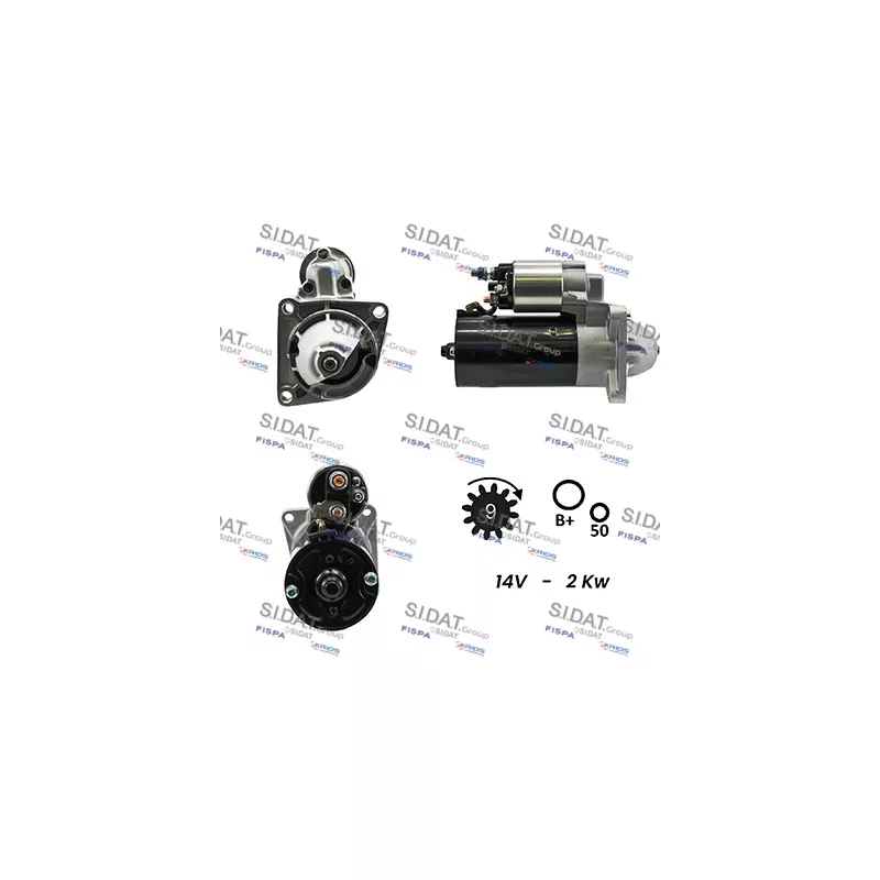 Démarreur SIDAT S12BH0074A2