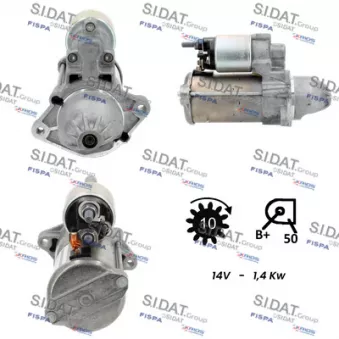 Démarreur SIDAT S12BH0075