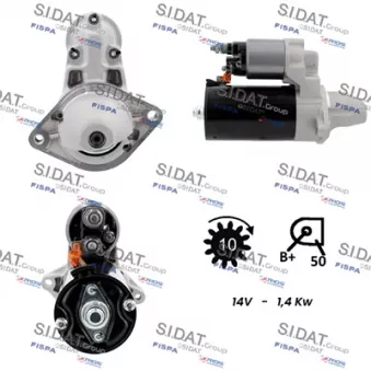 Démarreur SIDAT S12BH0075A2
