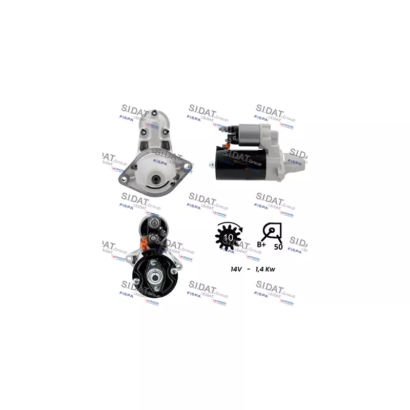 Démarreur SIDAT S12BH0075A2