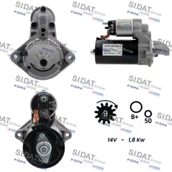 Démarreur SIDAT S12BH0090A2