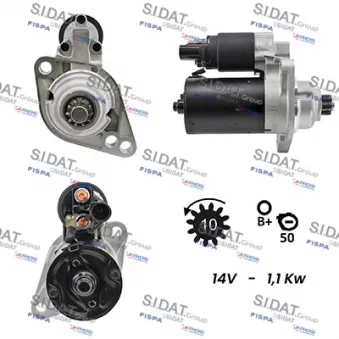 Démarreur SIDAT S12BH0094A2