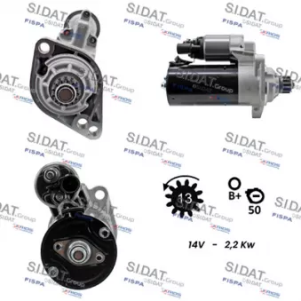 Démarreur SIDAT S12BH0095A2