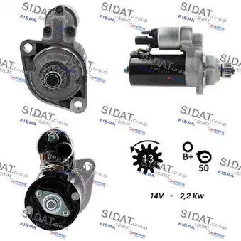 Démarreur SIDAT S12BH0096A2