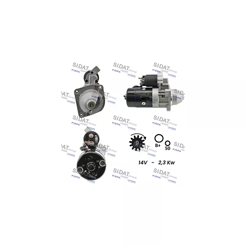 Démarreur SIDAT S12BH0097A2