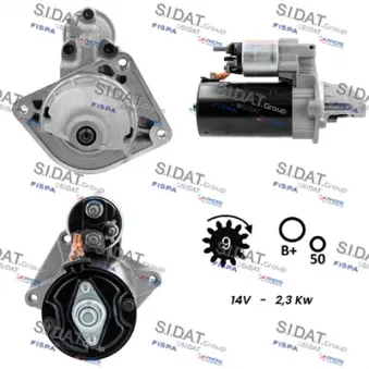 Démarreur SIDAT S12BH0098