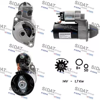 Démarreur SIDAT S12BH0100