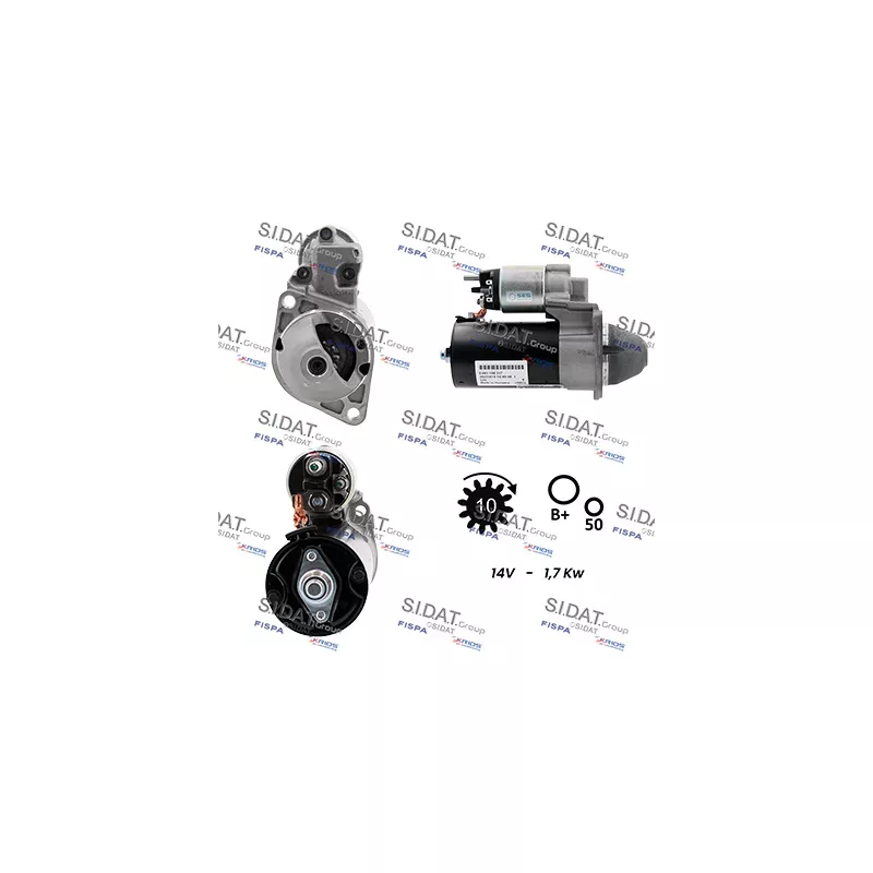 Démarreur SIDAT S12BH0100