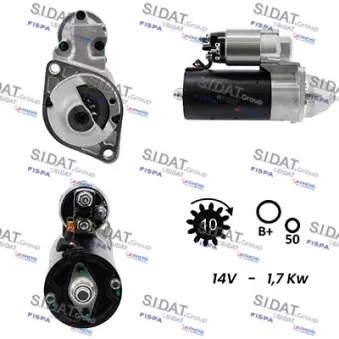 Démarreur SIDAT S12BH0100A2