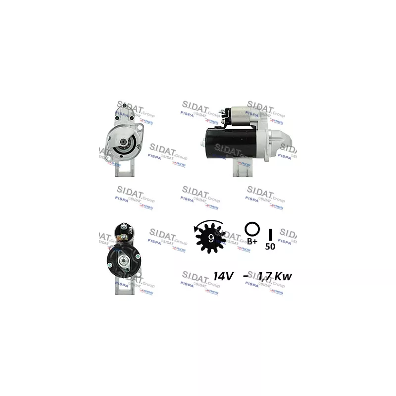 Démarreur SIDAT S12BH0104A2