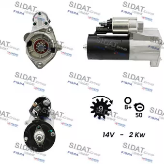 Démarreur SIDAT S12BH0111A2