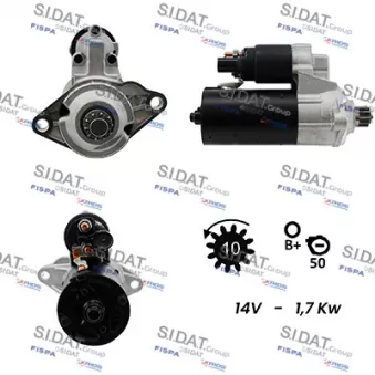 Démarreur SIDAT S12BH0116