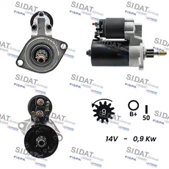 Démarreur SIDAT S12BH0126A2