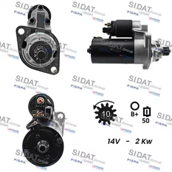 Démarreur SIDAT S12BH0127