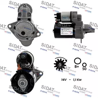Démarreur SIDAT S12BH0128