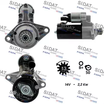 Démarreur SIDAT S12BH0145