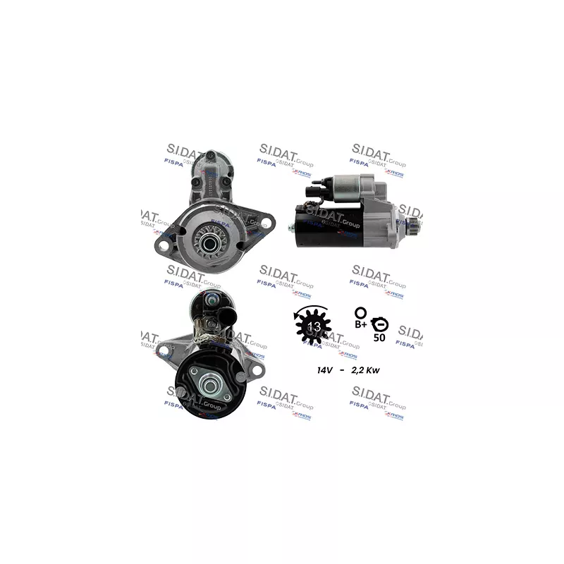 Démarreur SIDAT S12BH0145