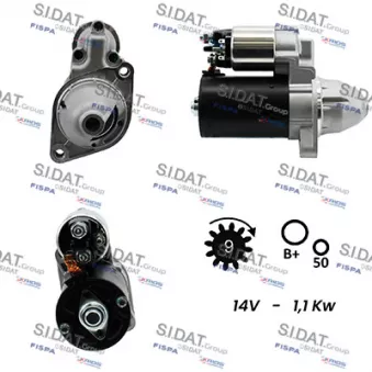 Démarreur SIDAT S12BH0148