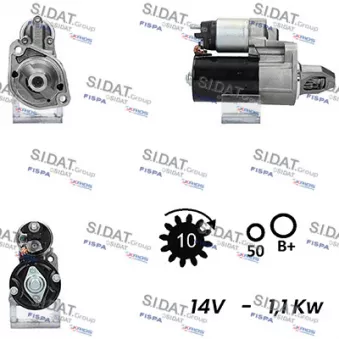 Démarreur SIDAT S12BH0149A2